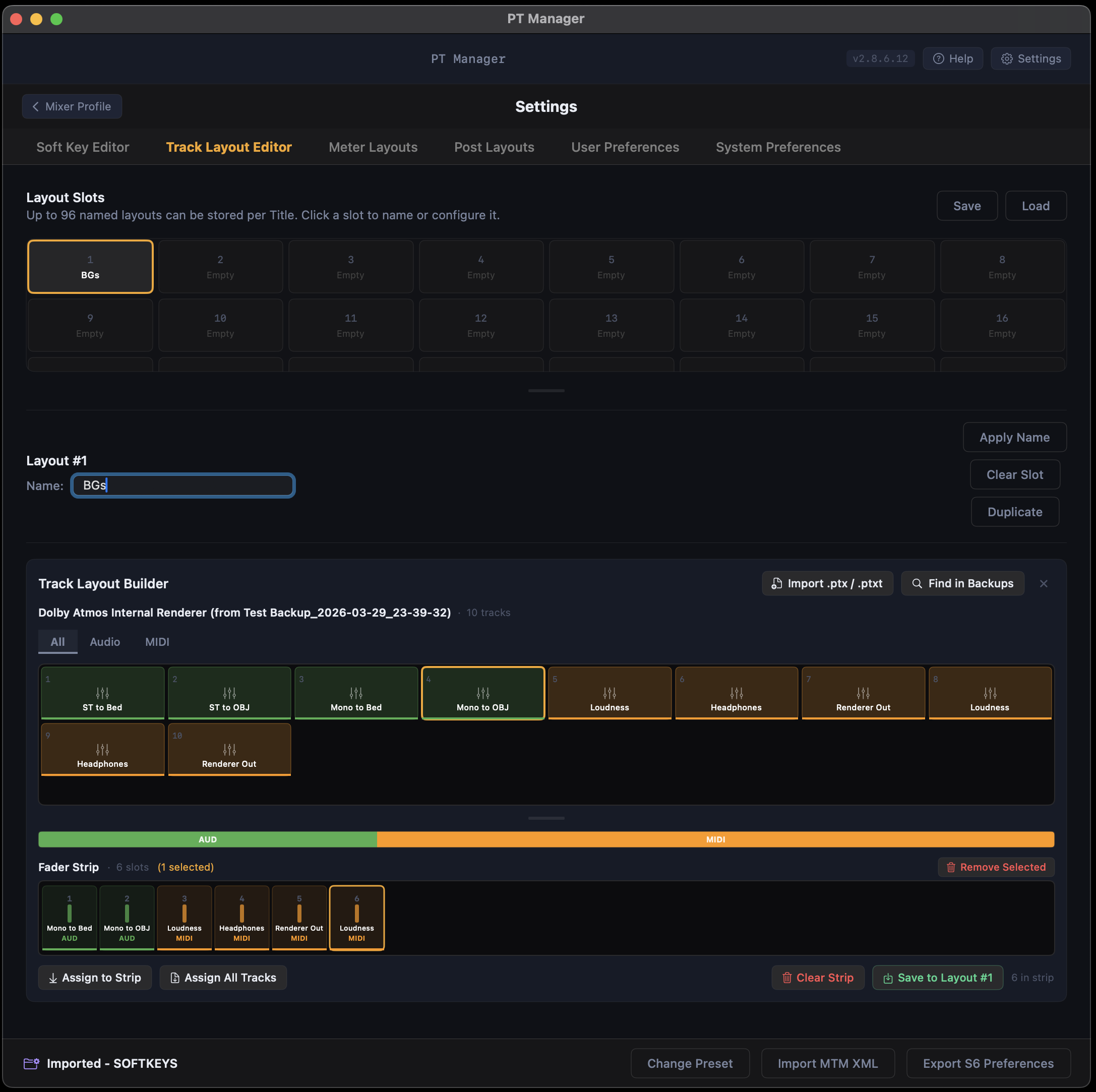 S6 Track Layout Editor